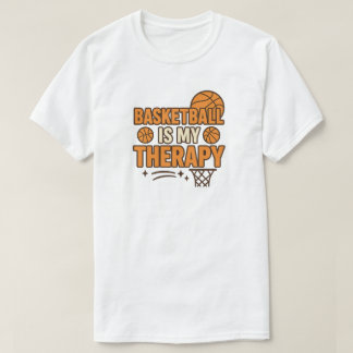 Basketboll är min terapi t shirt