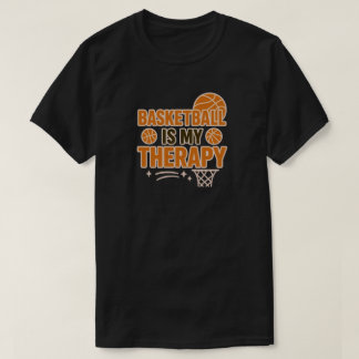 Basketboll är min terapi t shirt