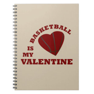basketboll är min valentin anteckningsbok