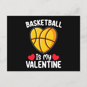 Basketboll är mina Alla hjärtans dag-sporter Vykort