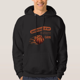 Basketboll är mitt favoritspel – Sportälskare Tee Hoodie