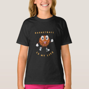 Basketboll är mitt liv t shirt