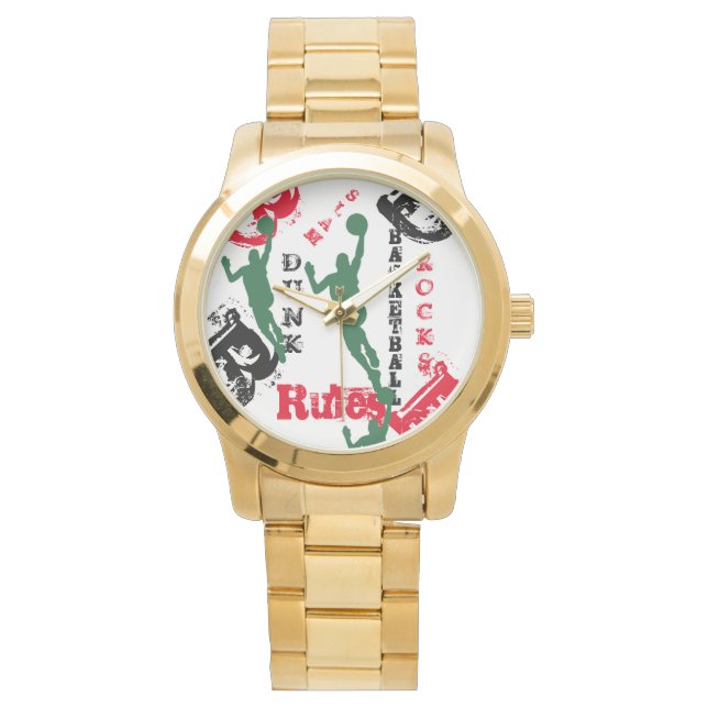 Basketboll Armbandsur (Framsida)