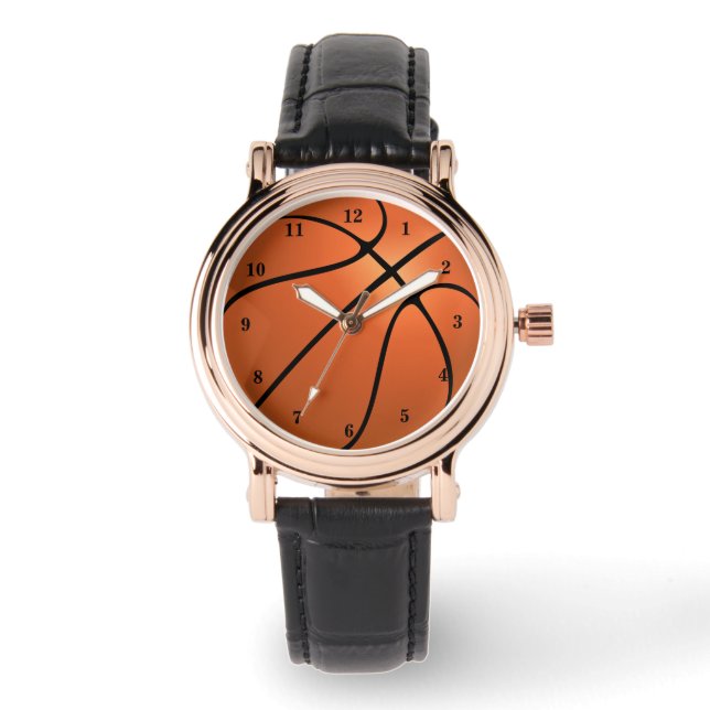 Basketboll - armbandsur (Framsida)
