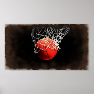 Basketboll Art Poster