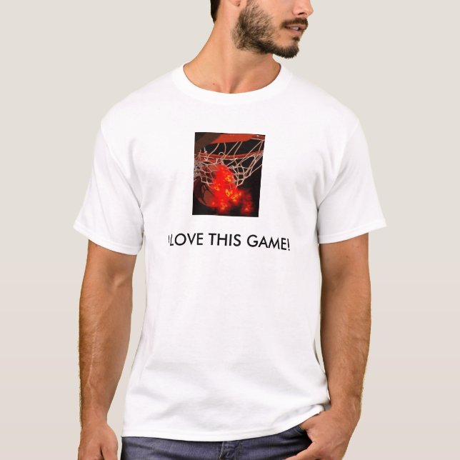 Basketboll Art T-shirt (Framsida)