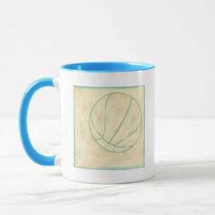 Basketboll av Chariklia Zarris Mugg
