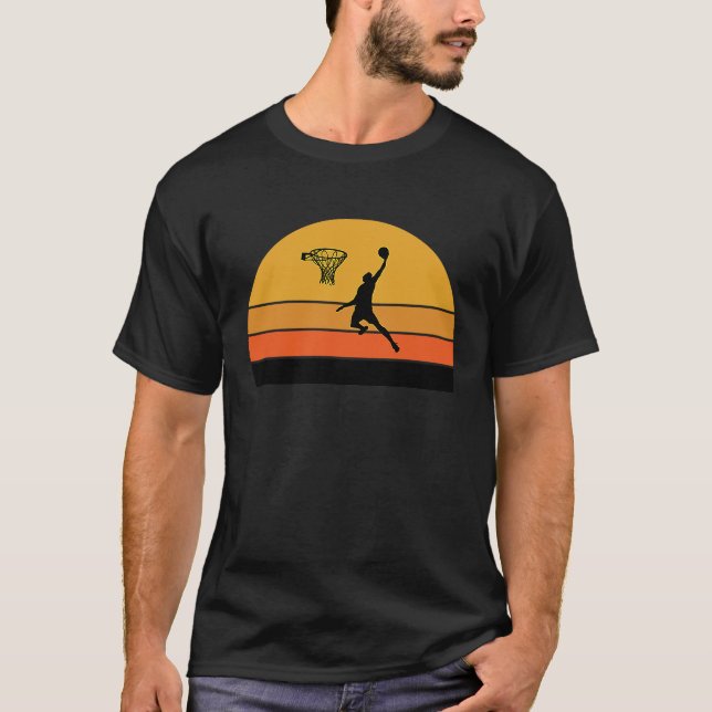 Basketboll Baller Hoops Boll är livet Dunk Jam PG  T Shirt (Framsida)
