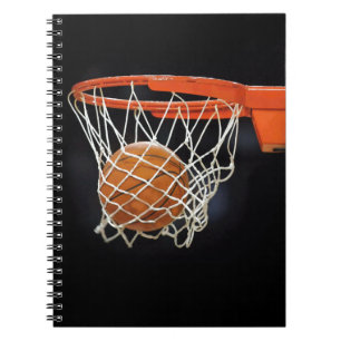 Basketboll - bärbar dator med modern Chic Anteckningsbok