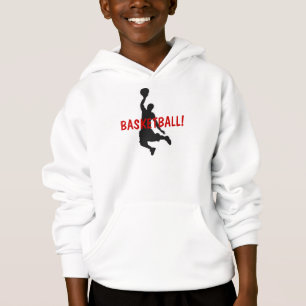 Basketboll! Barn Hoodie Tee