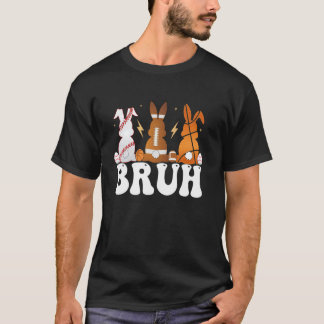 Basketboll Baseboll Fotboll Sport Påskharen R T Shirt