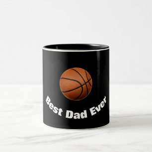 Basketboll Bästa Pappa någonsin Anpassningsbar Två-Tonad Mugg