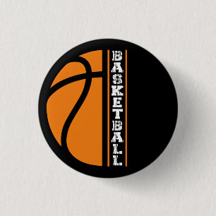 Basketboll - Boll är Life Knapp
