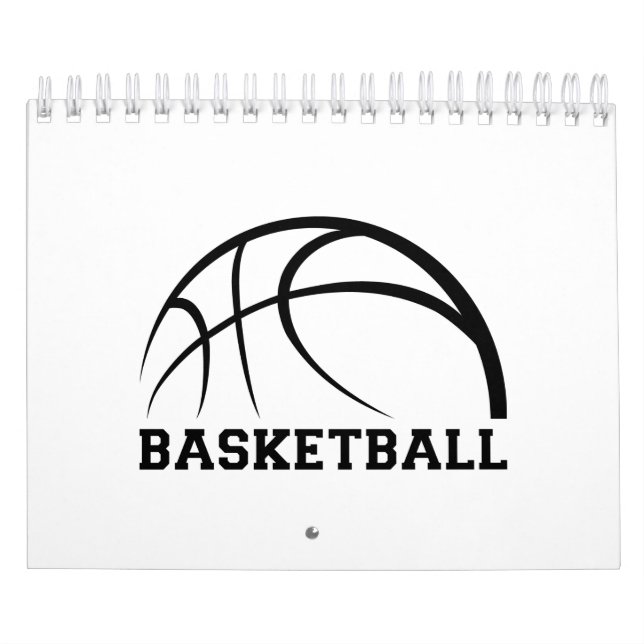 Basketboll Boll design Kalender (Omslag)