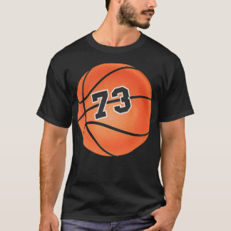 Basketboll Boll nummer 73 73 T Shirt