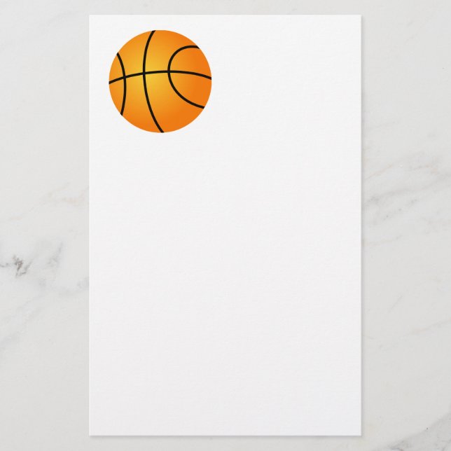 Basketboll Brevpapper (Framsida)