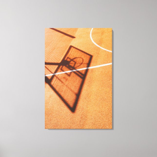 Basketboll Canvastryck (Framsida)