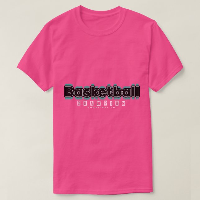 Basketboll champ t shirt (Design framsida)