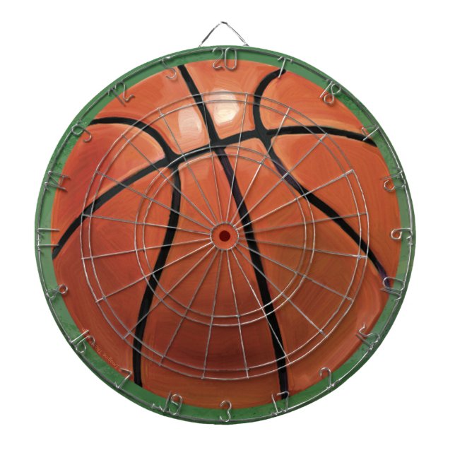 Basketboll Darttavla (Framsidan)