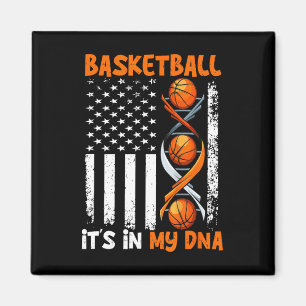 Basketboll Det är i min Dna Roligt Player-tränings Magnet