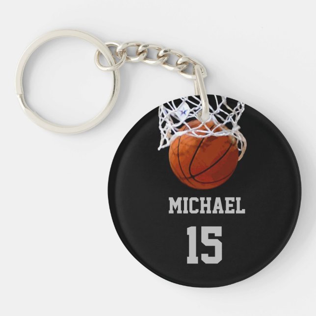 Basketboll ditt namn (Framsidan)