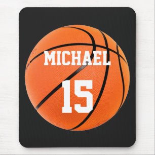 Basketboll ditt namn musmatta