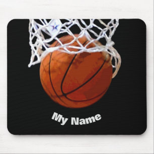 Basketboll ditt namn musmatta