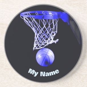 Basketboll ditt namn underlägg