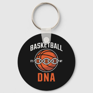 Basketboll dna - Pion Springa i mitt blod Nyckelring