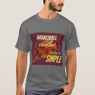 Basketboll dör aldrig t shirt
