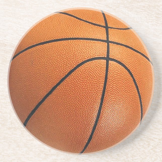 Basketboll Drinks Underlägg Sandsten (Framsidan)