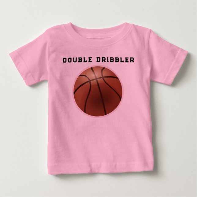 Basketboll Dubbel Dribbel Tee Shirt (Framsida)