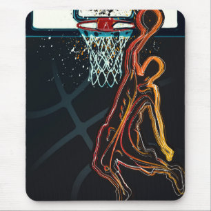 Basketboll Dunk Hopp Skott Modern Urban Cool Musmatta