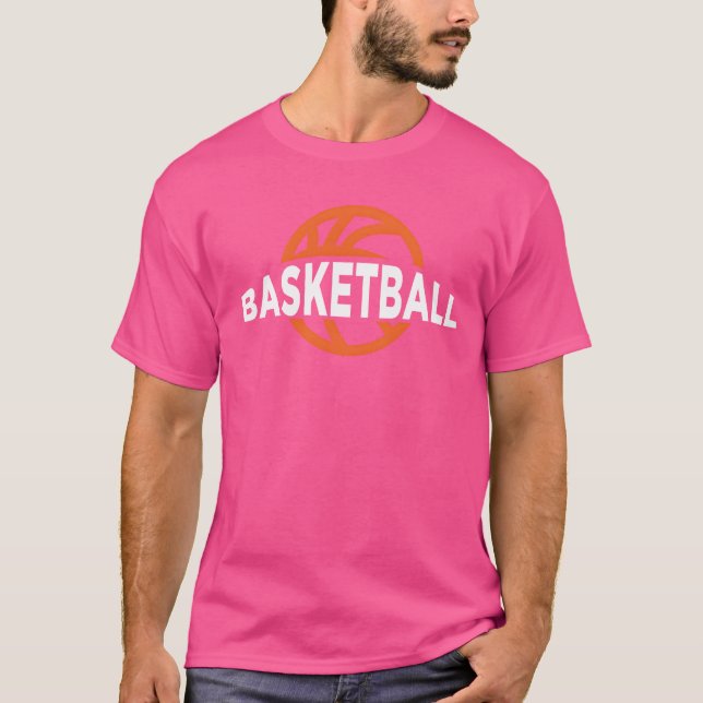 basketboll entusiast vintage t shirt (Framsida)