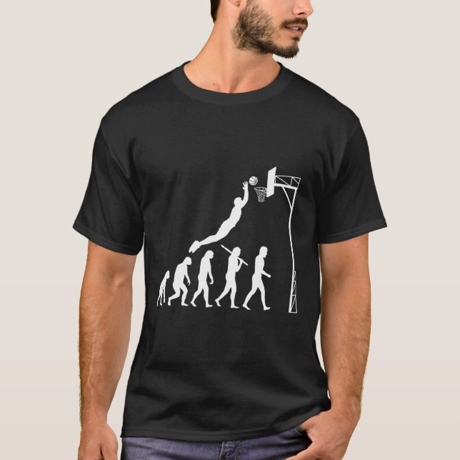 Basketboll Evolution T Shirt (Framsida)