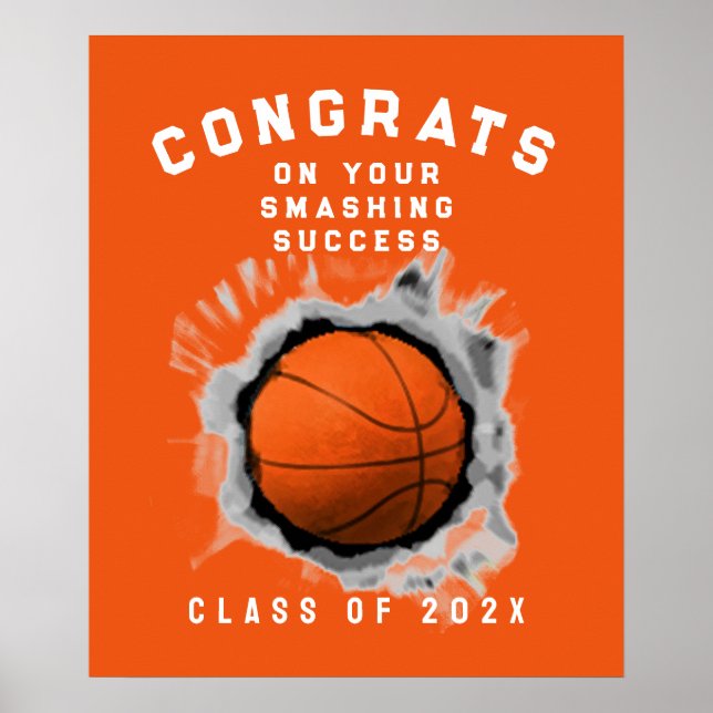 Basketboll Examen 2026 Poster (Framsidan)
