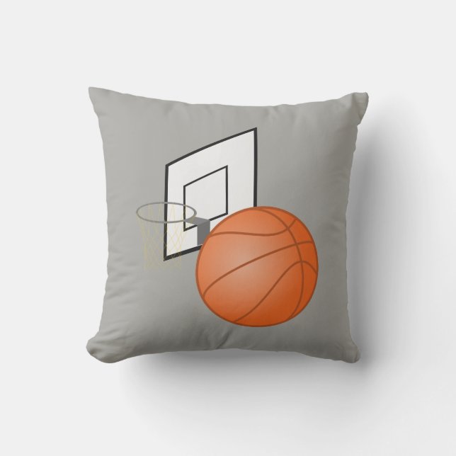 Basketboll Fan Kudde (Framsida)