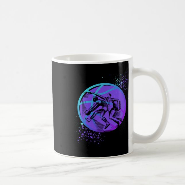 Basketboll finns i spelet kaffemugg (Höger)