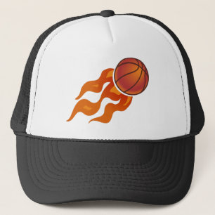 Basketboll flammar keps