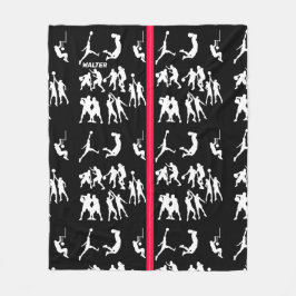 Basketboll Fleecefilt