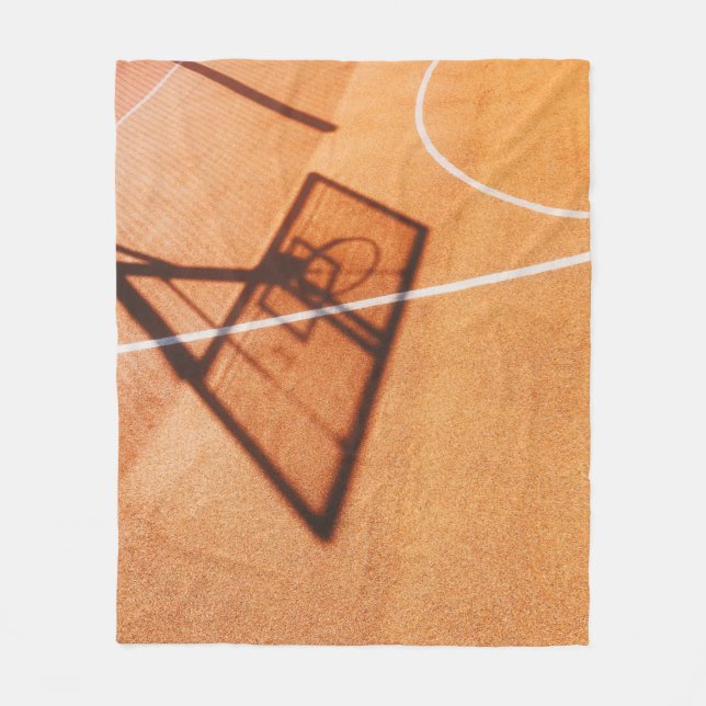 Basketboll Fleecefilt (Framsidan)