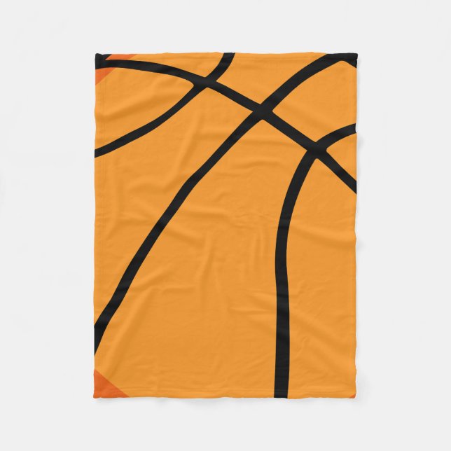 Basketboll Fleecefilt (Framsidan)