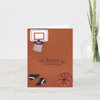 Basketboll - födelsekort kort