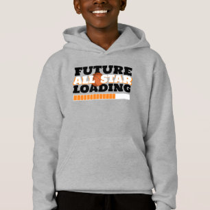 Basketboll för alla stjärnladdade barn t shirt