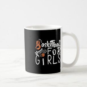 Basketboll för flickor kaffemugg