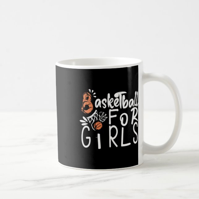 Basketboll för flickor kaffemugg (Höger)