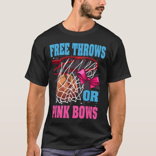 Basketboll för Gender med gratisspets eller Rosa B T Shirt (Framsida)