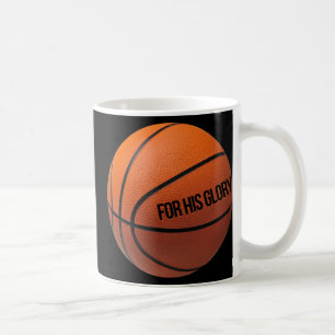Basketboll för idrottsfolk som Kärlek Gud och Bask Kaffemugg