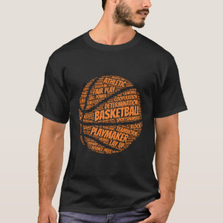Basketboll för och t shirt