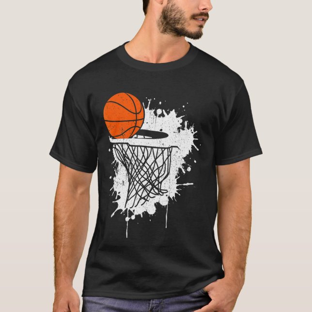 Basketboll för skolspelare Boys Girls Manar Youth T Shirt (Framsida)